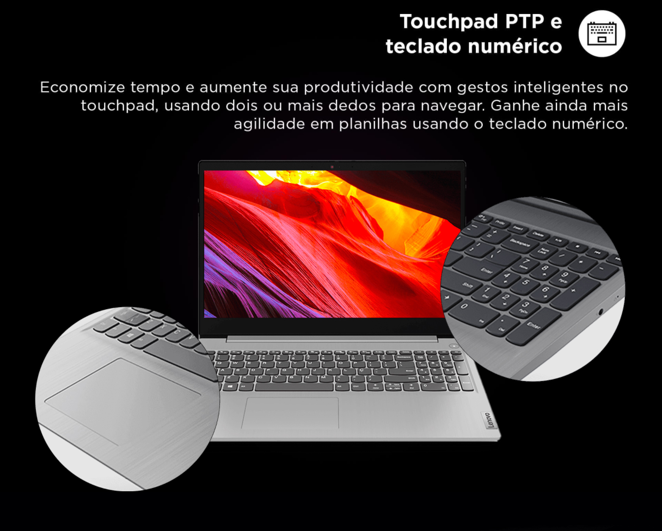 Notebook Lenovo Ideapad  Intel Celeron N4020 4GB 500GB 14